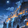 When Stars Watch Over Frozen Spires