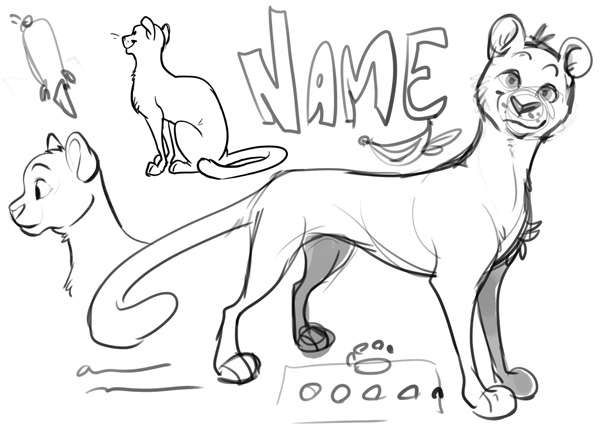 Cheetah Ref YCH- CLOSED