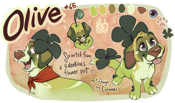 Olive- Cloverpup