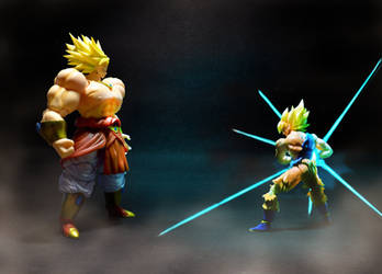 Broly vs Goku