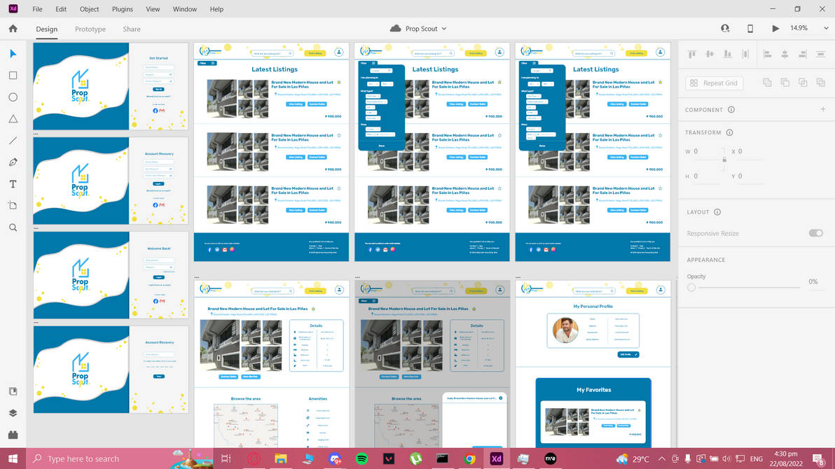 Prop Scout UI design 1 by ekaiichan on DeviantArt
