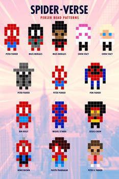 Spider-Verse Perler Bead Patterns