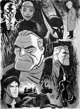 Batman Beyond Sketches