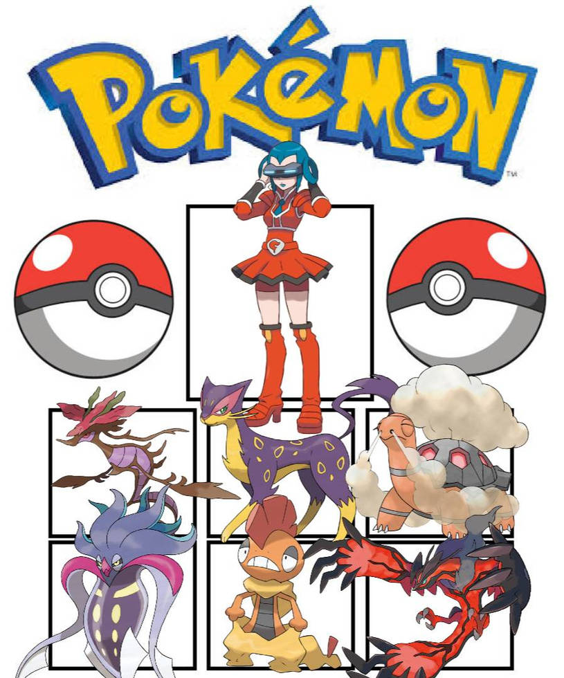 Pokemon Mable Model Mable pokemon team (ciceroverse) by ciceronunss on DeviantArt