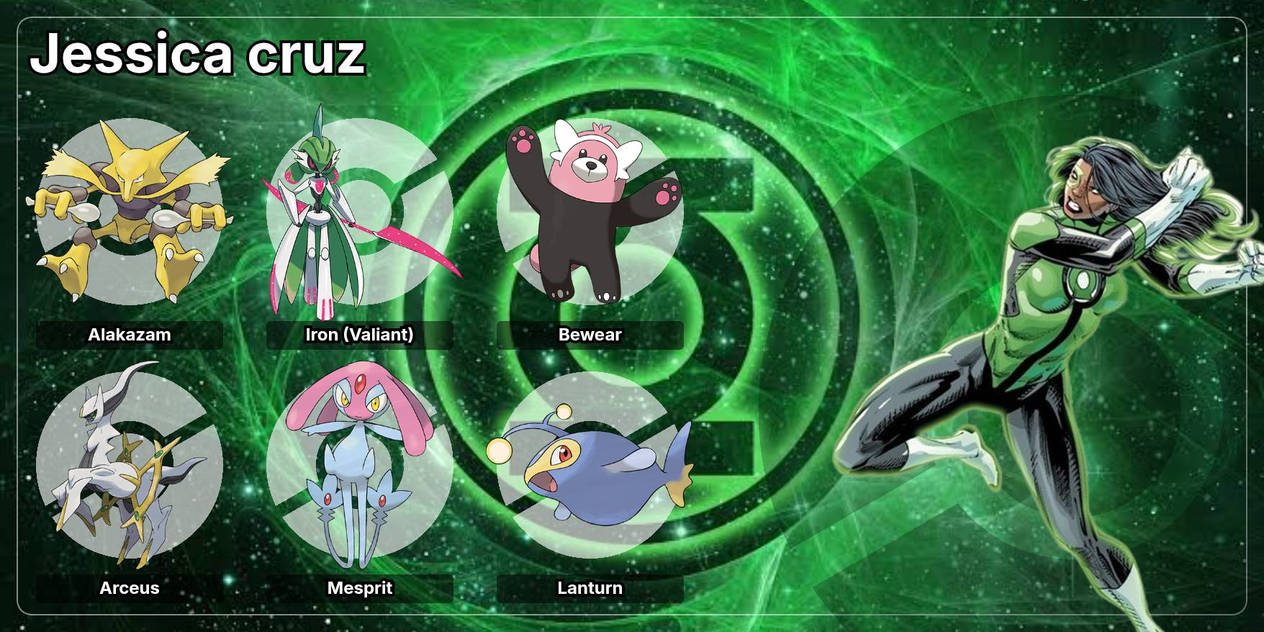 Cruz Pokemon Jessica cruz pokemon team by ciceronunss on DeviantArt