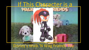 Shade is a disney's walk 'n wag friends toy