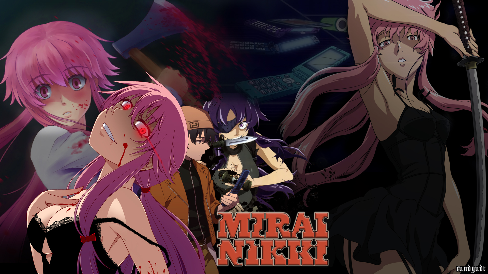 Mirai Nikki/#51515  Mirai nikki, Mirai nikki future diary, Future diary