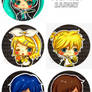 Vocaloid Button Badges