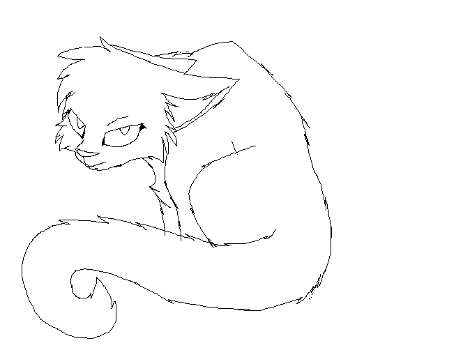 Download cat depressed lineart by ronythekat on DeviantArt