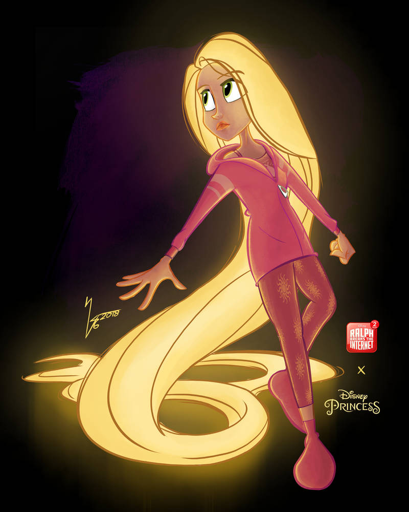 Rapunzel Ralph Wreck-it Ralph 2 Princesses: Rapunzel by Vagabond46 on DeviantArt