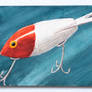 Red and White Bomber Lure