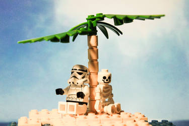 Lego Star Wars Stormtrooper - Deadly Island