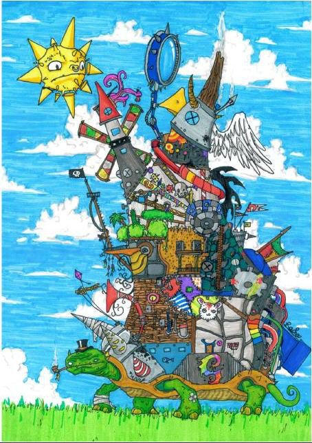 turtle castle by RainbowPython on DeviantArt