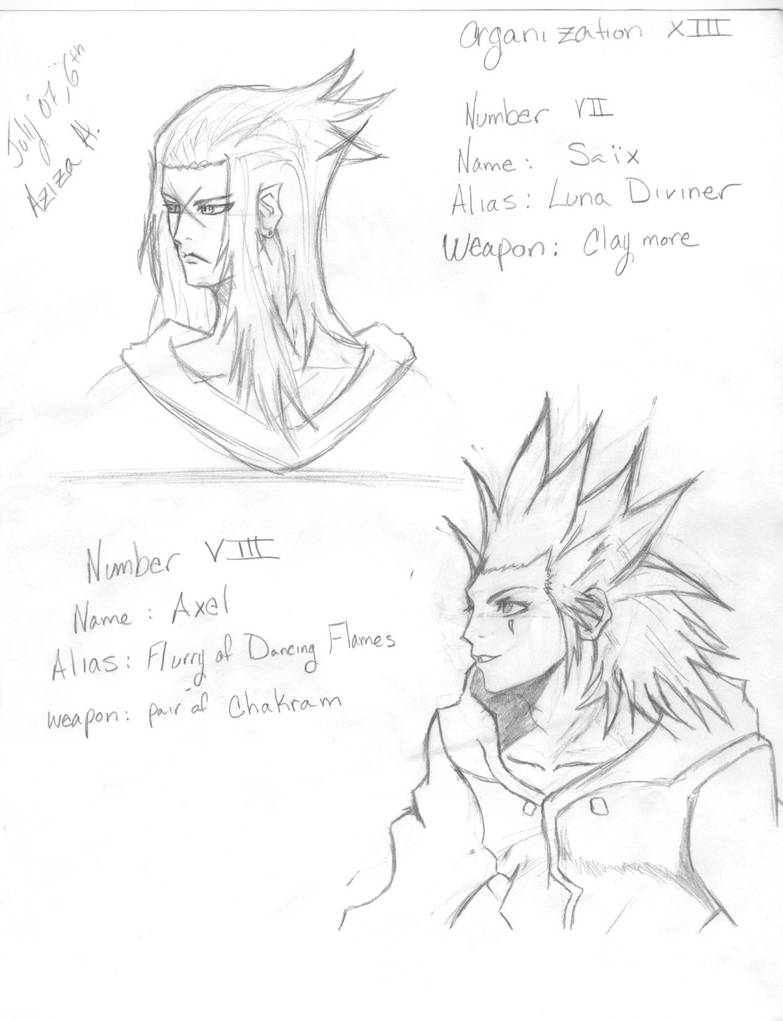 Organization XIII by neomonki on DeviantArt