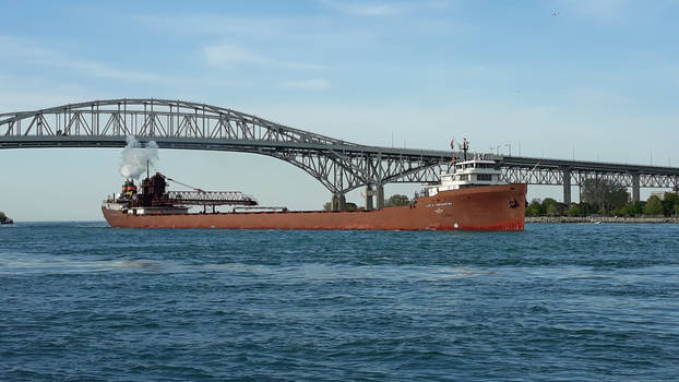 Lee A. Tregurtha Passing Port Huron, MI