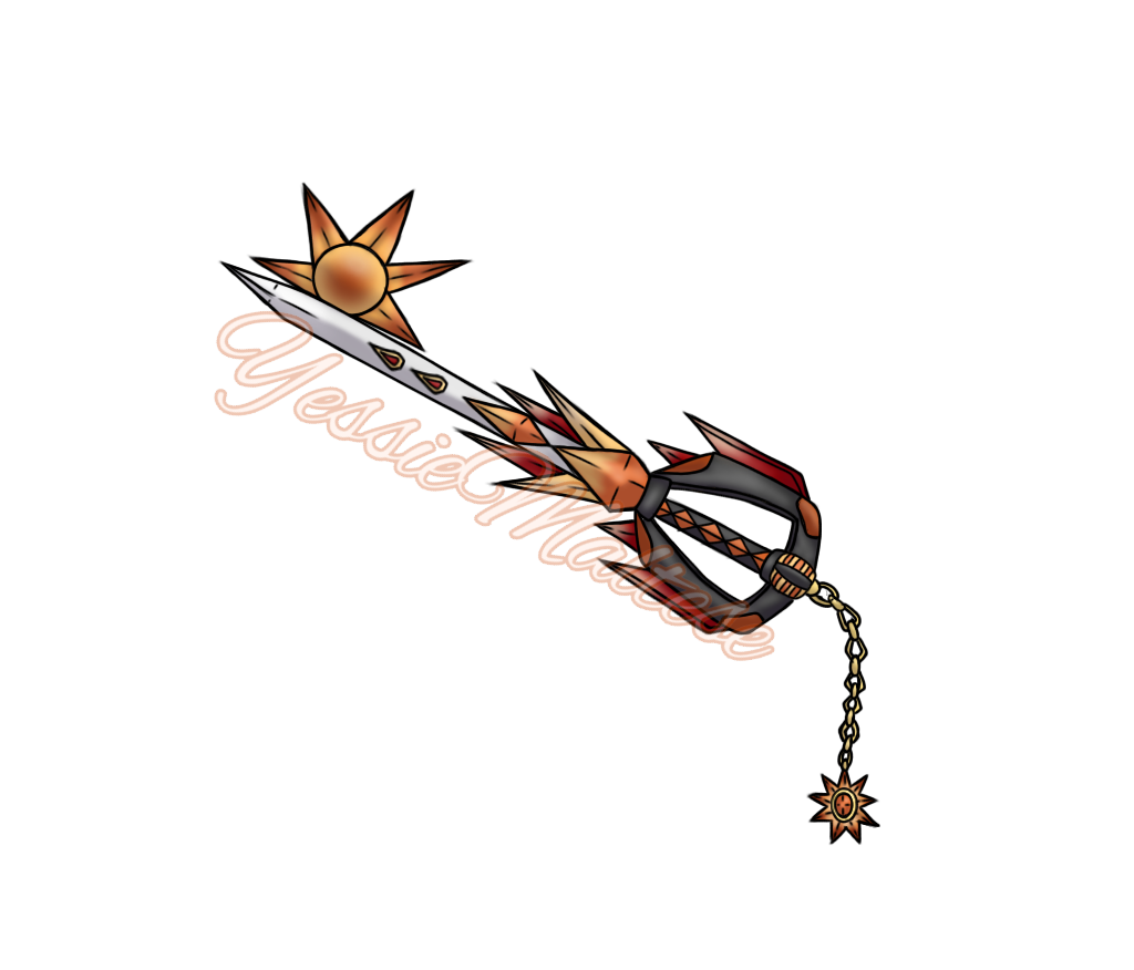 Sunlight Passage Keyblade (Sol's Keyblade) by YessieMaltese on DeviantArt