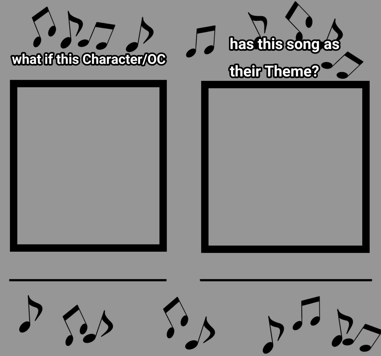 Theme Song Template Meme by YessieMaltese on DeviantArt
