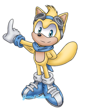 Ray the Flying Squirrel (Modern Design)