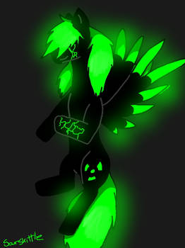 Radioactive Pony Oc