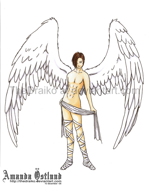 Nude Angel Boy