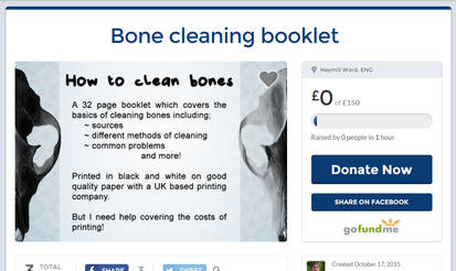 Bone cleaning booklet