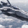 Science Fiction -Corvette Sovereign