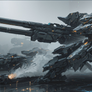 Mecha - Sharkhead Battleframe MKX