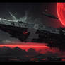 Science Fiction - Capital ship Unbroken spirit