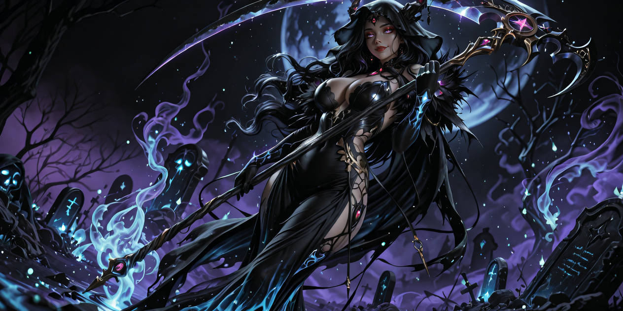 Dark Fantasy - Grim reaper allure 5 by Dercius on DeviantArt