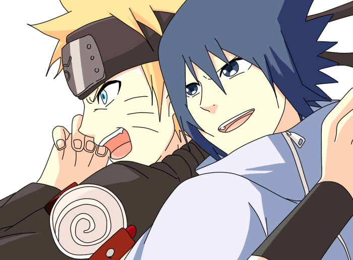 Naruto and Sasuke