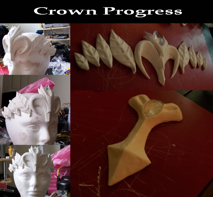 Ye old crown progress pics