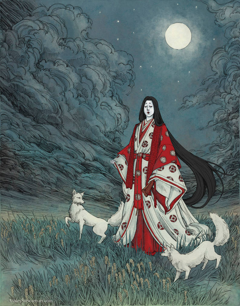 Inari Okami by Dreoilin on DeviantArt