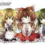 Touhou chibi render 1