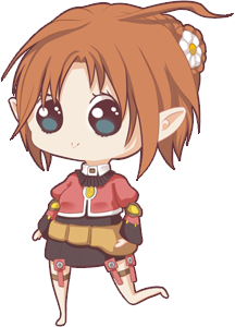 Mini chibi example: Tielle