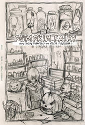 pumpkin fairy - 001pencils.. by neurotic-elf