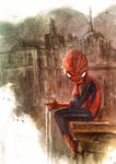 spidey fanart... by neurotic-elf