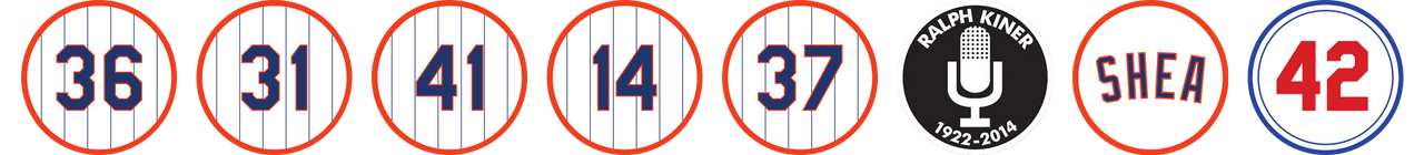 Mets' retired numbers