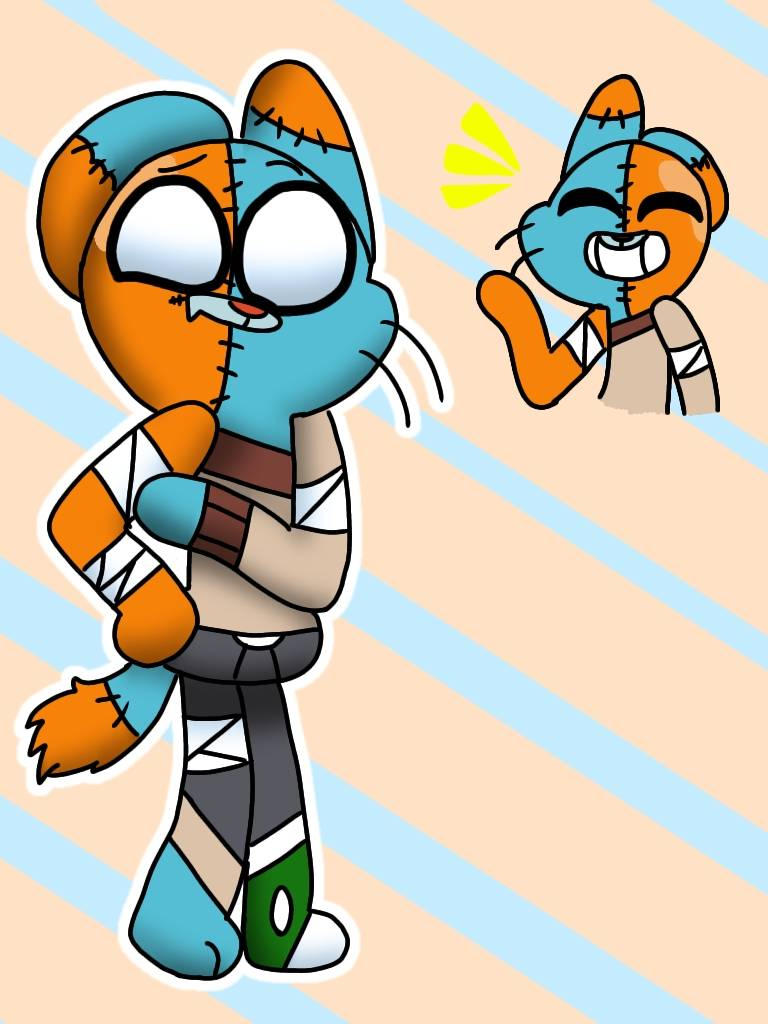 Franken Darball + A doodle of them (Gift) by Dar2009 on DeviantArt