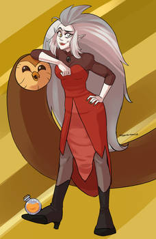 Hachi Hootie, it's Eda the Owl Lady!