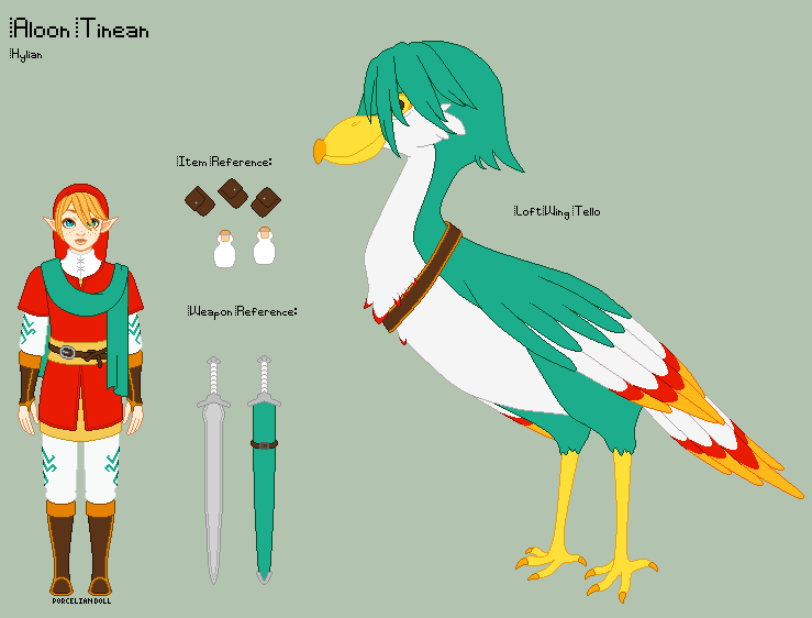 LoZ - Aloon Reference Sheet