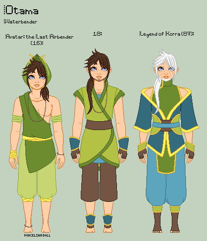 A:tLA/LoK - Otama Reference Sheet