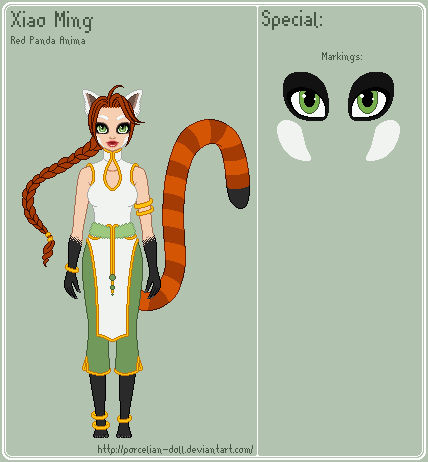 Anima Reference - Xiao Ming Reference Sheet by theRainbowOverlord on ...