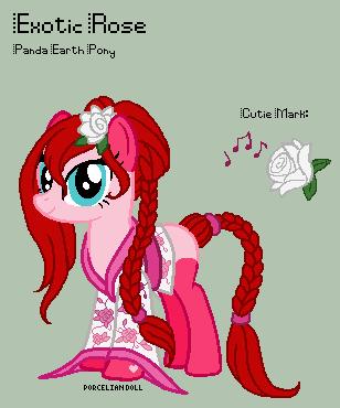 MLP - Exotic Rose Reference Sheet