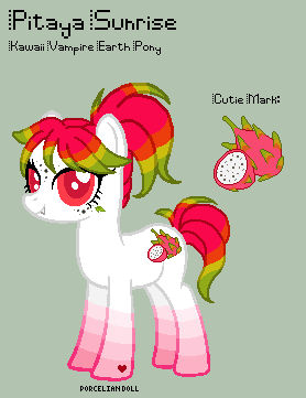 MLP - Pitaya Sunrise Reference Sheet by theRainbowOverlord