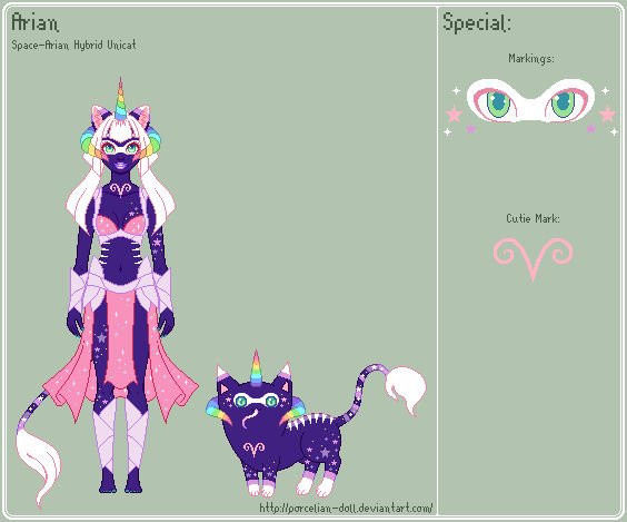 UT - Arian Reference Sheet by theRainbowOverlord on DeviantArt