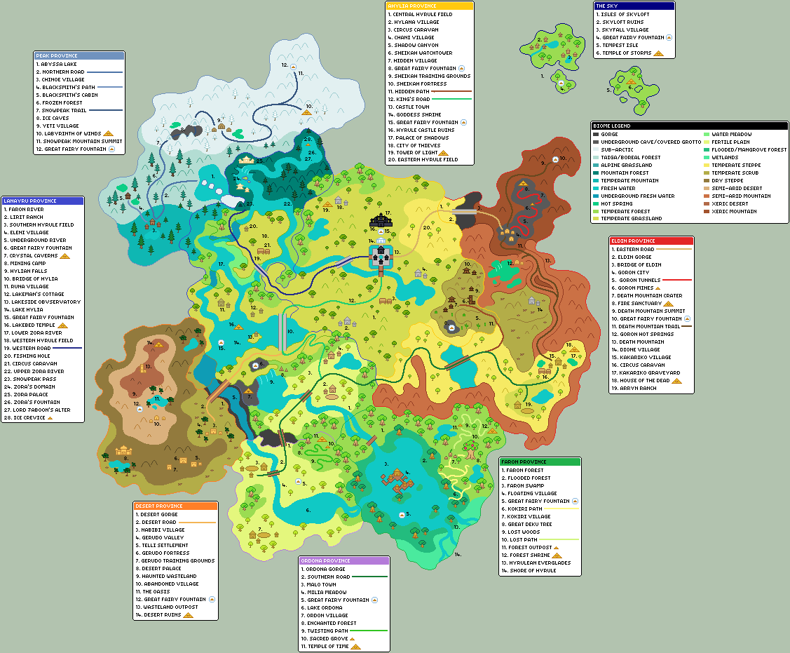 Loz Trail Of Memories Map Of Hyrule By Therainbowoverlord On Deviantart Loz Trail Of Memories Map Of Hyrule By Therainbowoverlord On Deviantart