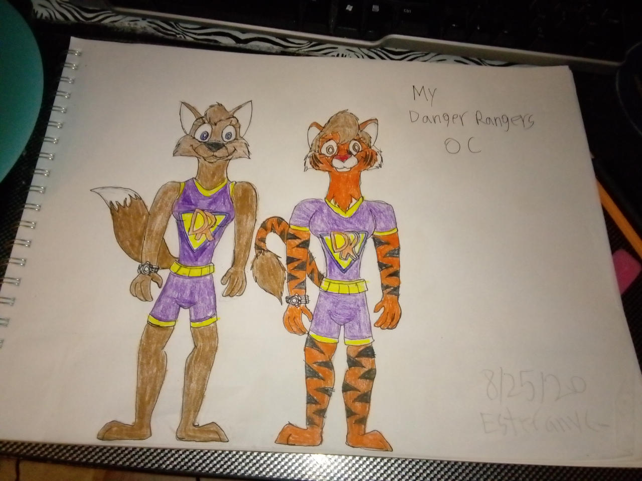 My Danger Rangers OCs by truetelebugsfan468 on DeviantArt