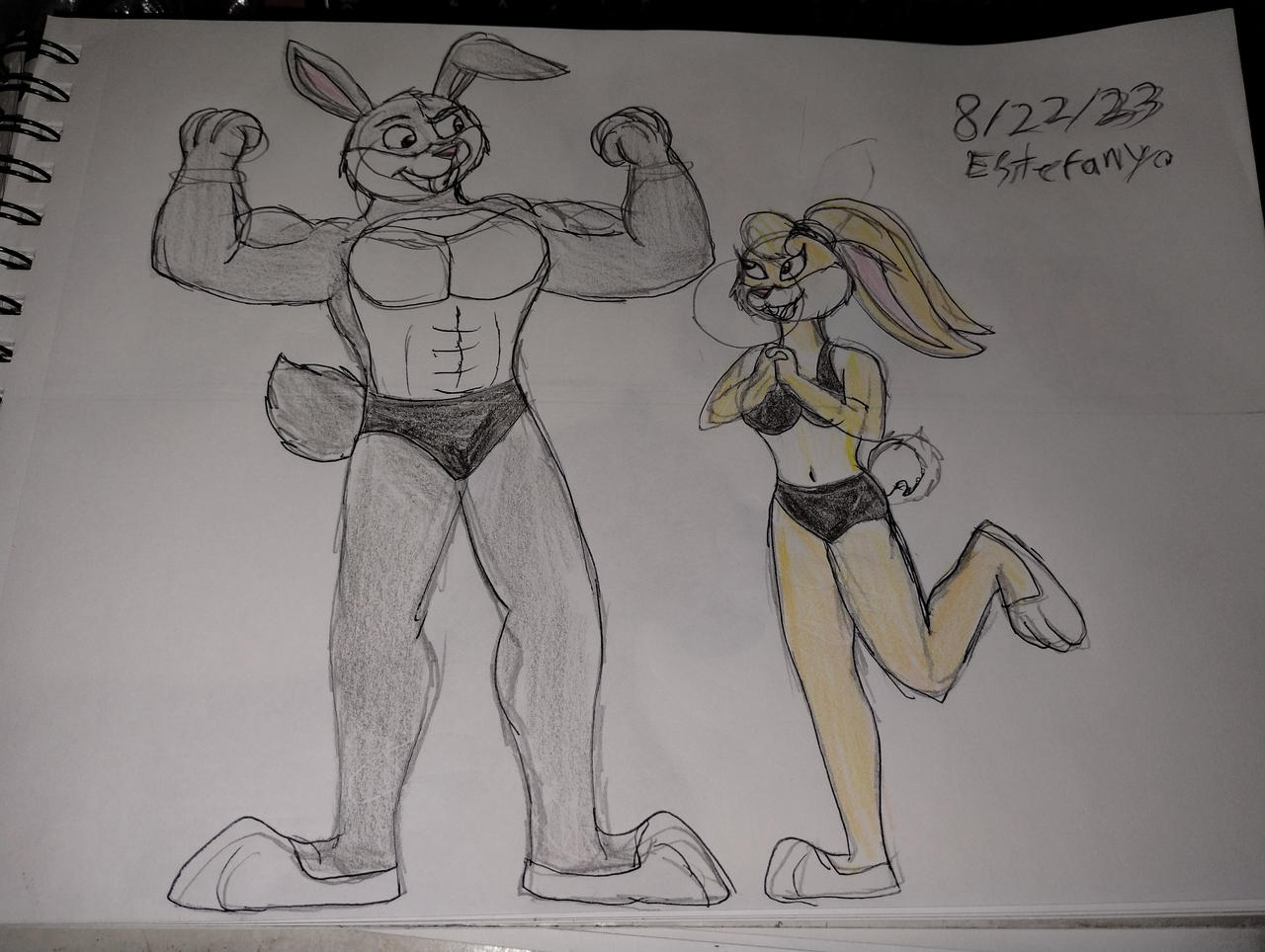Buff Bunny: Notebook