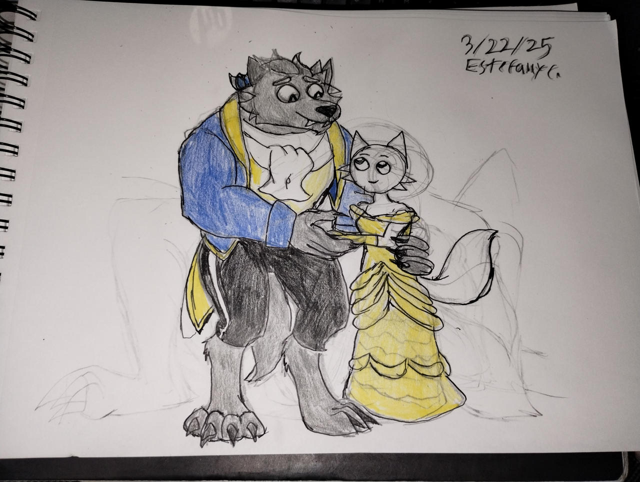 Sprunki:Beauty And The Werewolf Sprunki(2025) by truetelebugsfan468 on ...