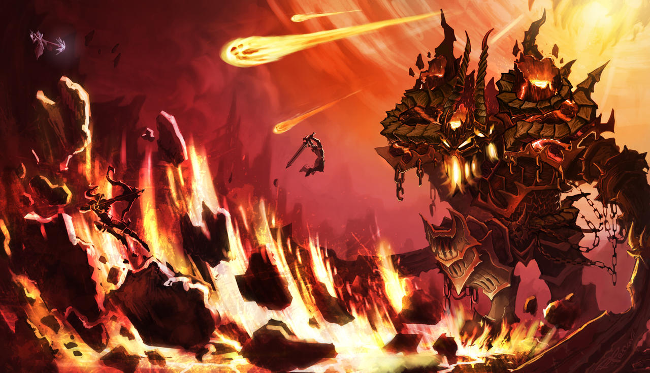 Ancient Fire Colossus by gafana on DeviantArt